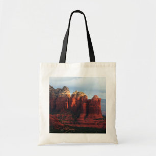 Bolsa Tote Rocha Pote de café nublado em Sedona Arizona