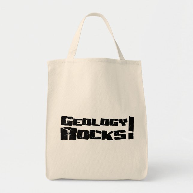 Bolsa Tote Rochas da geologia! Saco (Frente)