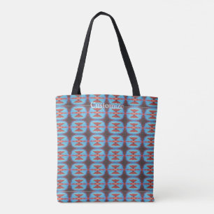 Bolsa Tote Rochas vermelhas do Navajo Thunder_Cove