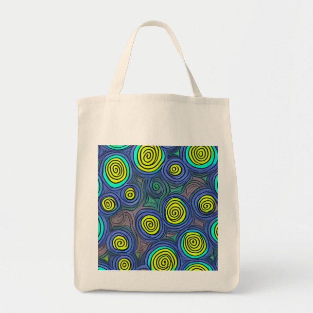 Bolsa Tote Rochedos de Arte do Rabo (Frente)