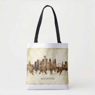 Bolsa Tote Rochester New York Cityscape