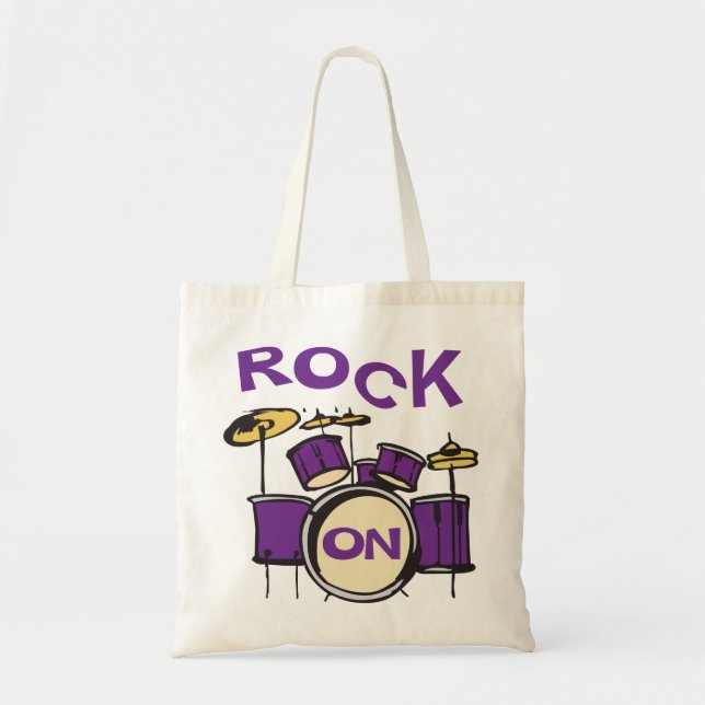 Bolsa Tote Rock On (Frente)