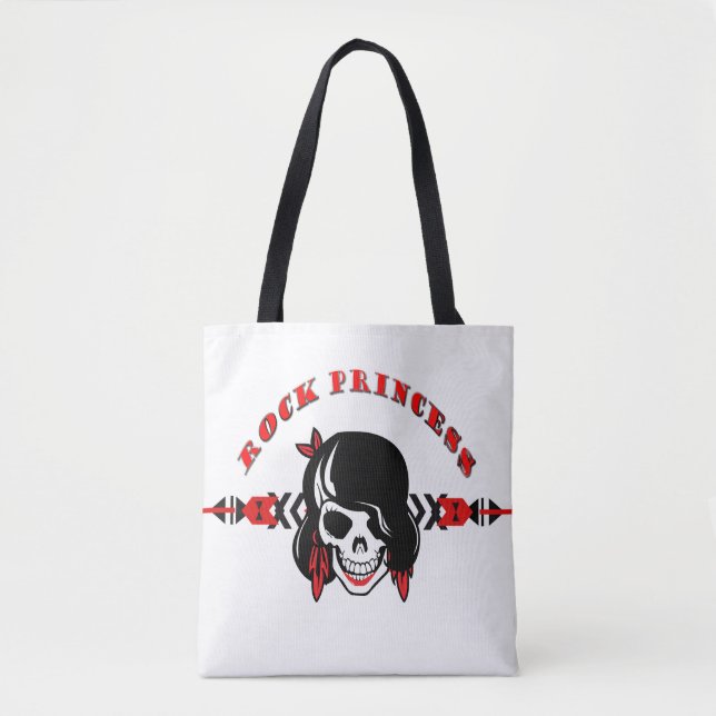 Bolsa Tote Rock Princess (Frente)