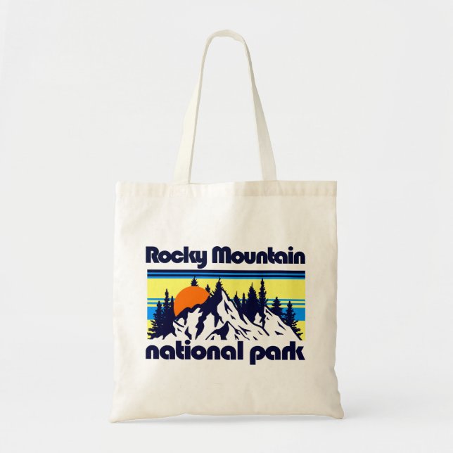 Bolsa Tote Rocky Mountain, Colorado (Frente)