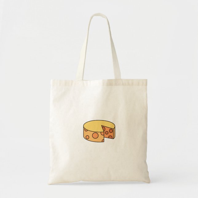 Bolsa Tote roda de queijo (Frente)