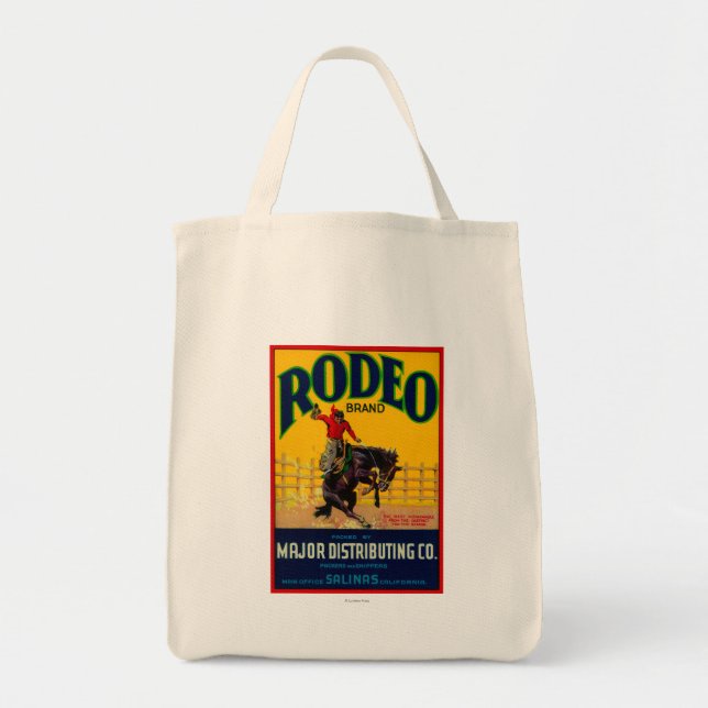 Bolsa Tote Rodeo Vegetable LabelSalinas, CA (Frente)
