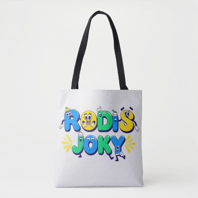 Bolsa Tote Rodis JOKY Tee de Cartoon (Frente)