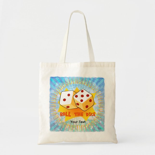 Bolsa Tote Rolar os Dados (Frente)