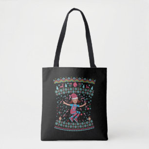 Bolsa Tote Roller Skate de Natal