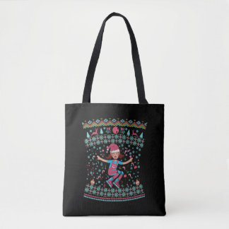 Bolsa Tote Roller Skate de Natal
