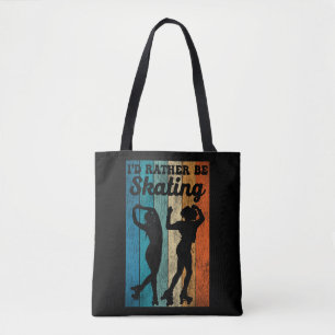 Bolsa Tote Roller Skating I'D Preferencialmente Skating 1970S