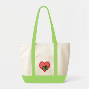 Bolsa Tote rolo da couve