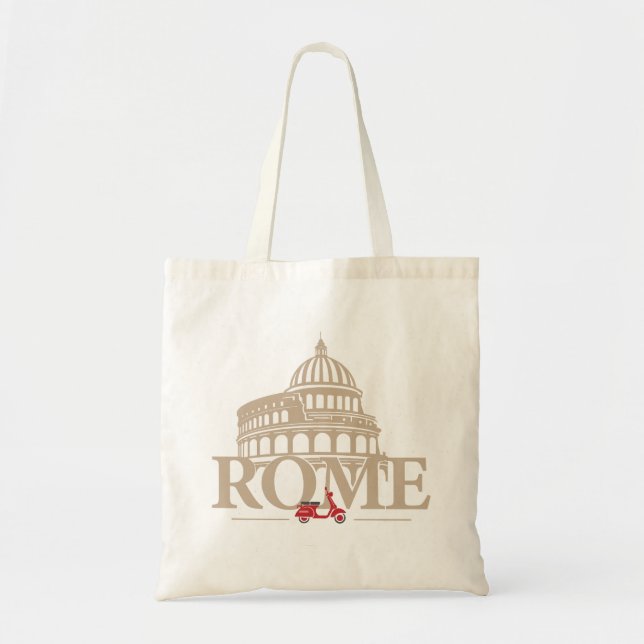 Bolsa Tote Roma Itália Europa (Frente)