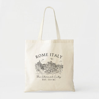 Bolsa Tote Roma Itália Vintage - Temple Ruins