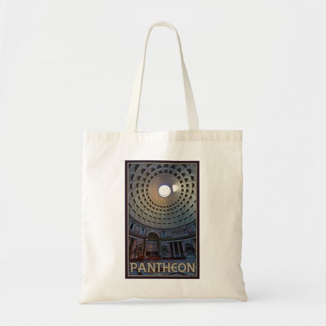 Bolsa Tote Roma - o panteão (Frente)