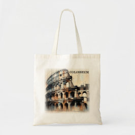 Bolsa Tote Roman Colosseum Itália Europa