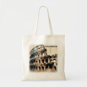 Bolsa Tote Roman Colosseum Itália Europa