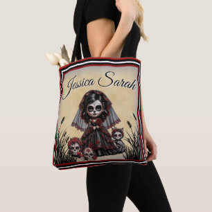 Bolsa Tote Romance Sombrio_ Princesa Sombria