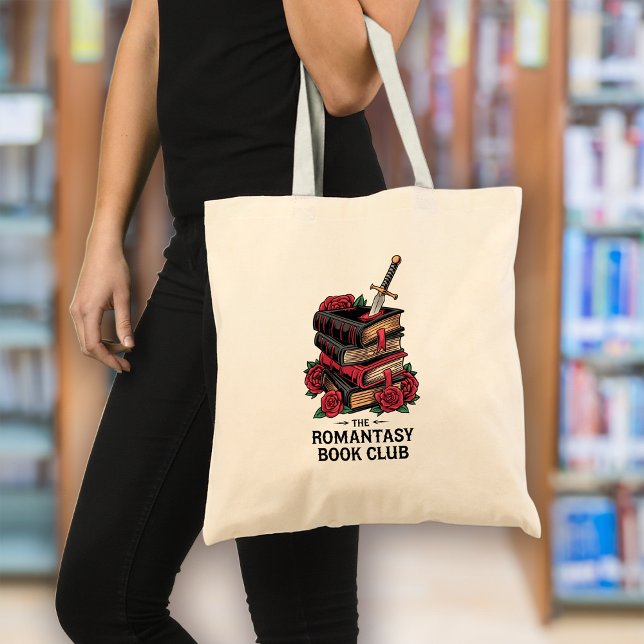 Bolsa Tote Romantasy Book Club Bookish (Criador carregado)