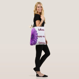 Bolsa Tote Romantic Rosy Floral