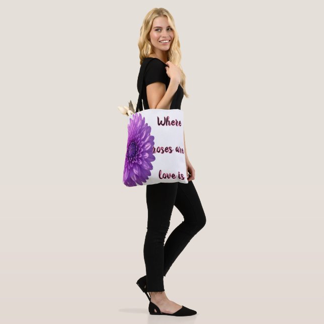 Bolsa Tote Romantic Rosy Floral (No(a) Modelo)