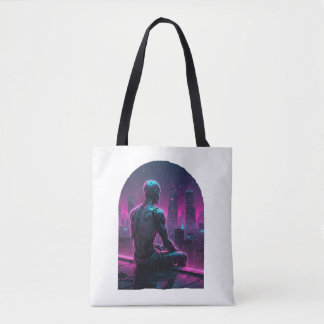 Bolsa Tote Rooftop Android City Gaze Tee