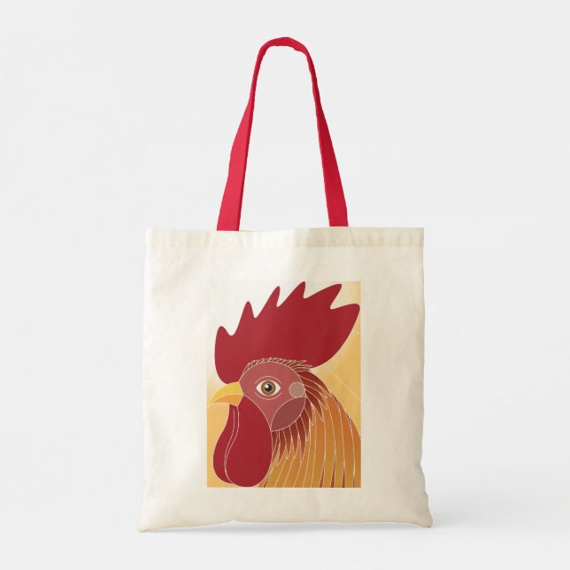 Bolsa Tote Rooster Tote Bag (Verso)