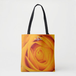 Bolsa Tote Rosa Amarela