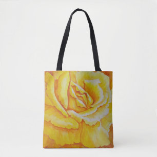 Bolsa Tote Rosa amarelo