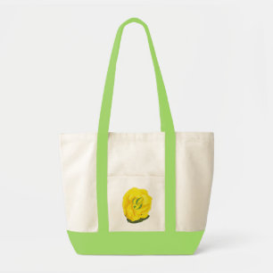 Bolsa Tote Rosa Amarelo Brilhante, Sacos de tocos de Bridesma