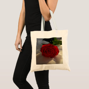 Bolsa Tote rosa ao entardecer