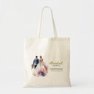 Bolsa Tote Rosa Boho Floral Chá de panela Russo