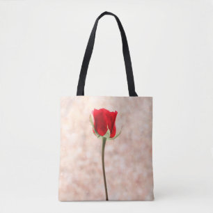 Bolsa Tote Rosa branco preto vermelho
