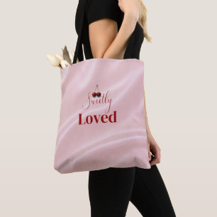 Bolsa Tote Rosa Cereja Amada Docemente