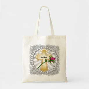 Bolsa Tote Rosa Christian Cross
