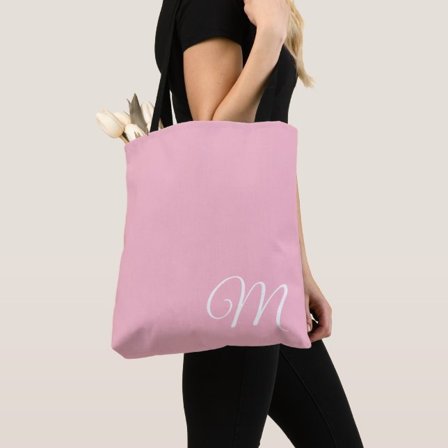 Bolsa Tote Rosa Claro (Close Up)