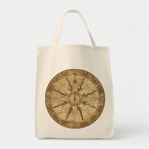 Bolsa Tote Rosa de Compass Antigo