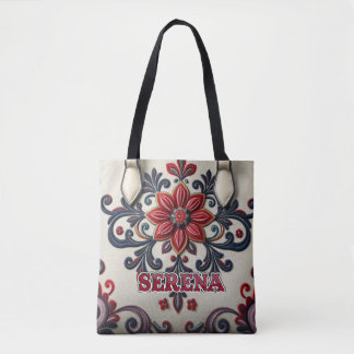 Bolsa Tote Rosa de Inverno Pessoal: