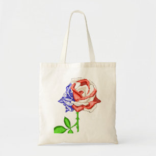 Bolsa Tote Rosa de Sinalizador Patriótico