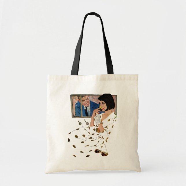 Bolsa Tote Rosa do Ouro (Frente)