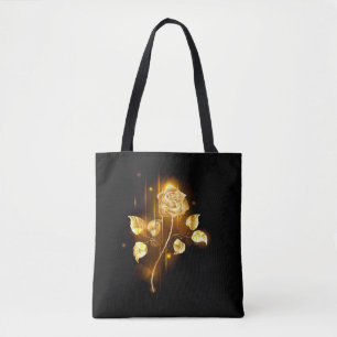 Bolsa Tote Rosa do ouro ( rosa dourado )