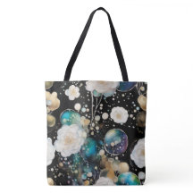 Rosa E Abstrato de Bolhas