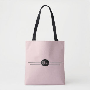 Bolsa Tote Rosa Editável