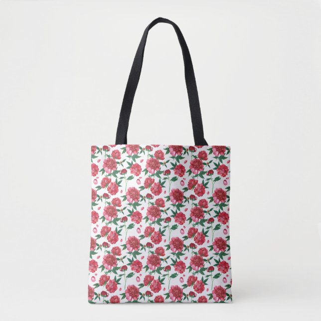 Bolsa Tote Rosa Garden (Frente)