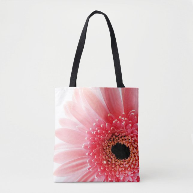 Bolsa Tote Rosa Gerbera Daisy (Frente)