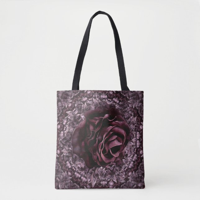Bolsa Tote Rosa Mandala (Frente)
