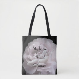 Bolsa Tote Rosa pálido personalizado madrinha de casamento