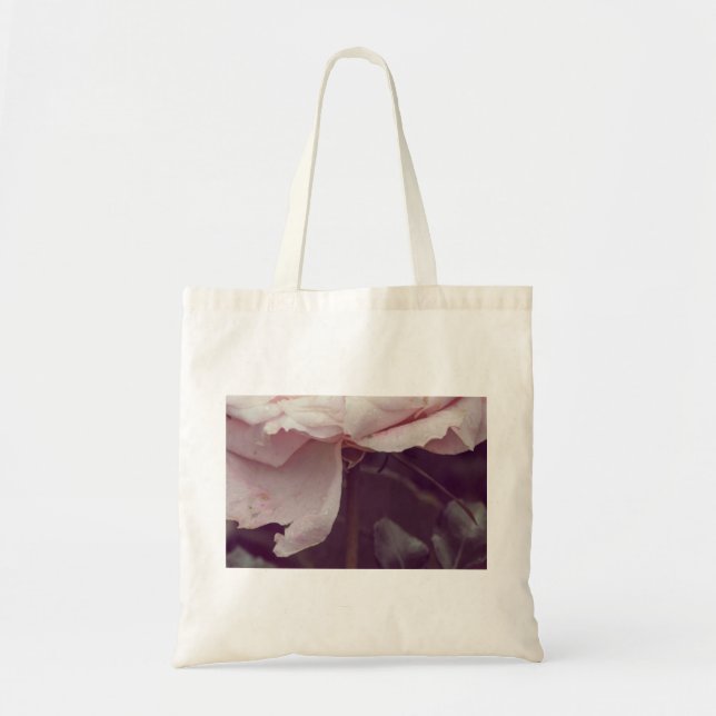 Bolsa Tote Rosa-rosa desbotada (Frente)