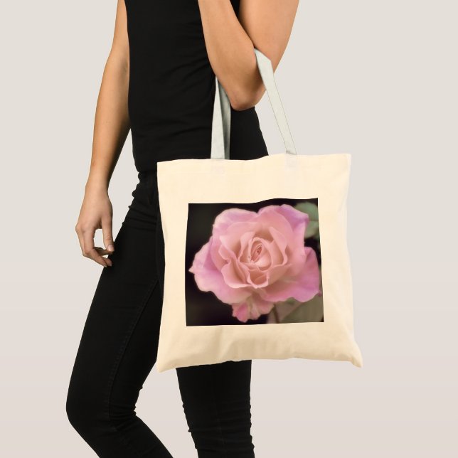 Bolsa Tote Rosa rosa magnífica (Frente (produto))