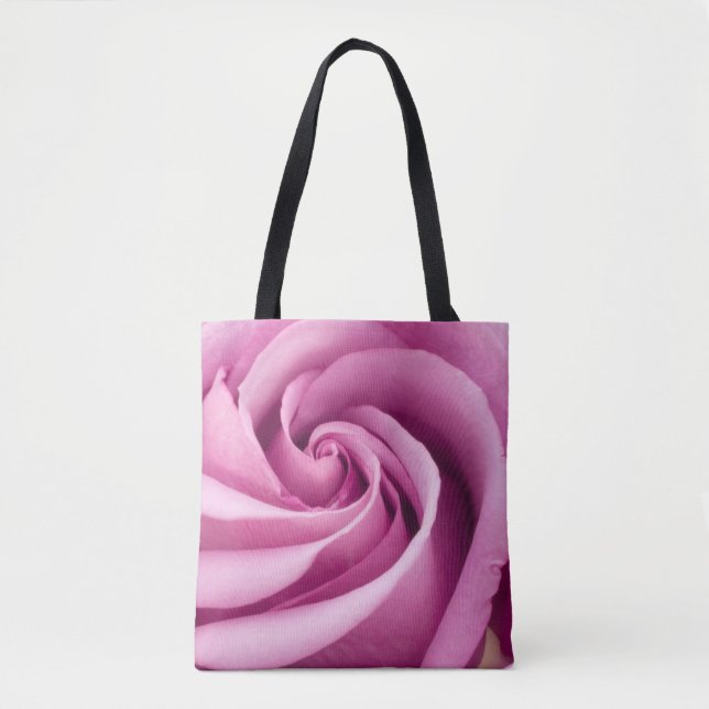 Bolsa Tote Rosa Rosa Rosa Rosa Dobrada A Perfeição (Frente)